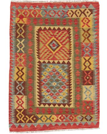 Flachgewebeteppich Kelim Afghan