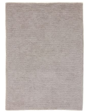 Hochflorteppich Softly Silber