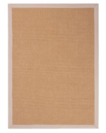 Sisalteppich Beige