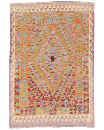 Flachgewebeteppich Kelim Afghan