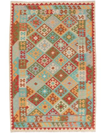 Flachgewebeteppich Kelim Afghan