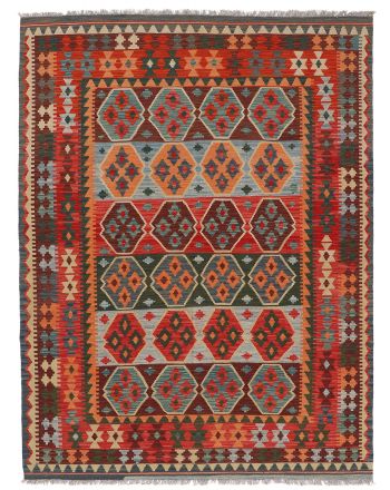 Flachgewebeteppich Kelim Afghan