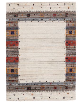 Wollteppich Gabbeh Vida Beige