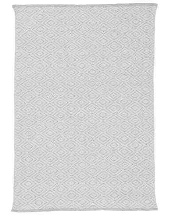 In- & Outdoor Teppich aus recyceltem Material Beige