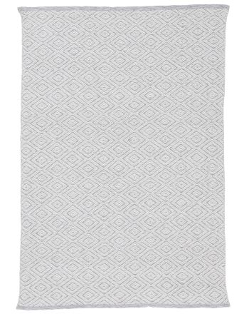 In- & Outdoor Teppich aus recyceltem Material Beige