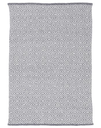 In- & Outdoor Teppich aus recyceltem Material Grau