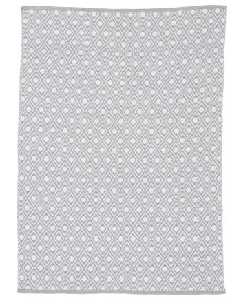 In- & Outdoor Teppich aus recyceltem Material Creme