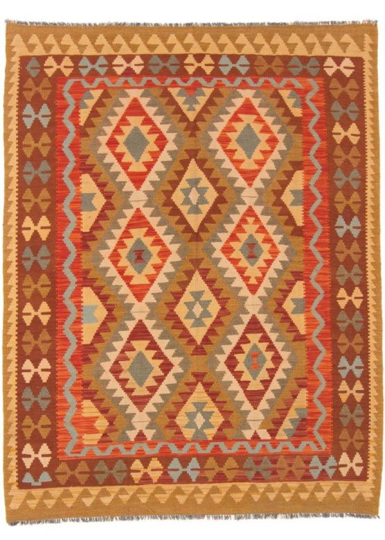 Flachgewebeteppich Kelim Afghan