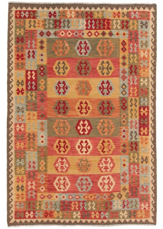 Flachgewebeteppich Kelim Afghan