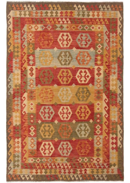 Flachgewebeteppich Kelim Afghan