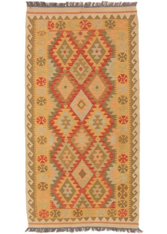 Flachgewebeteppich Kelim Afghan