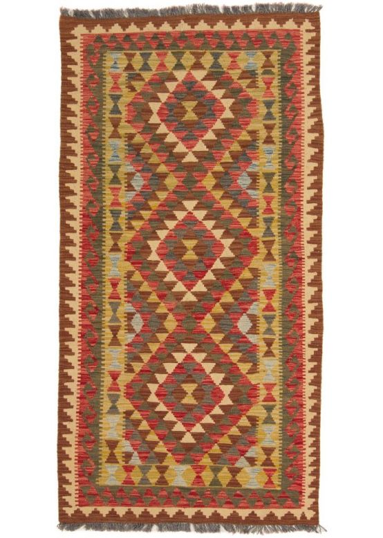 Flachgewebeteppich Kelim Afghan