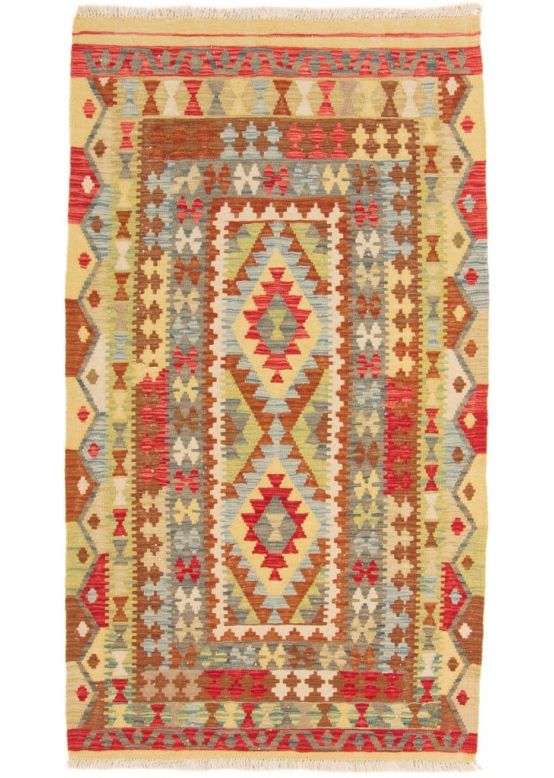 Flachgewebeteppich Kelim Afghan