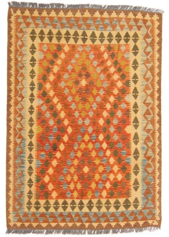 Flachgewebeteppich Kelim Afghan