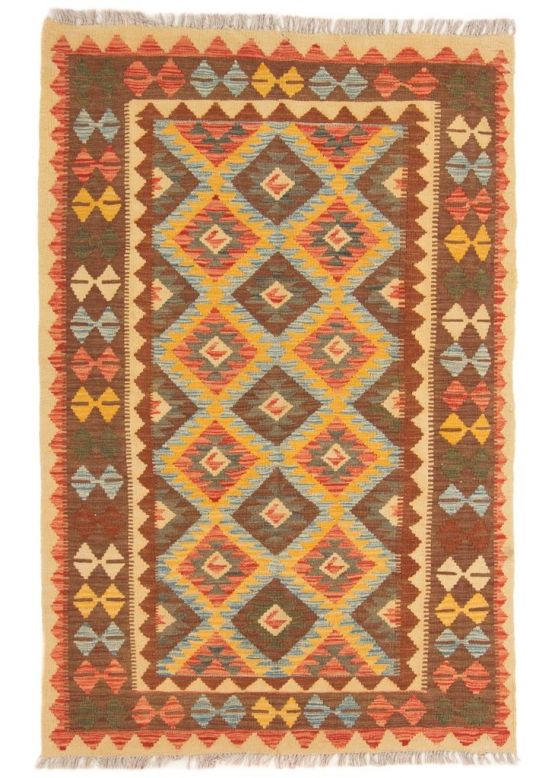 Flachgewebeteppich Kelim Afghan