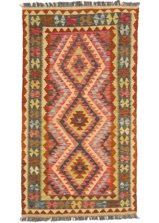 Flachgewebeteppich Kelim Afghan