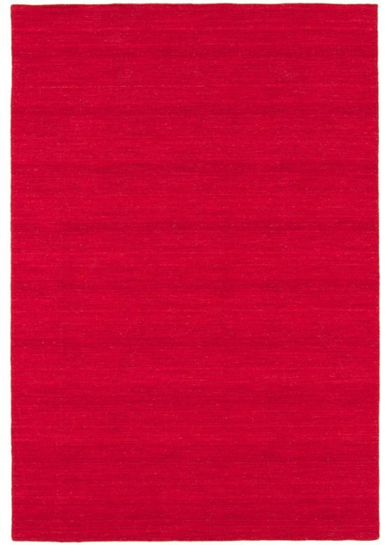 Flachgewebeteppich Kelim Loom Rot