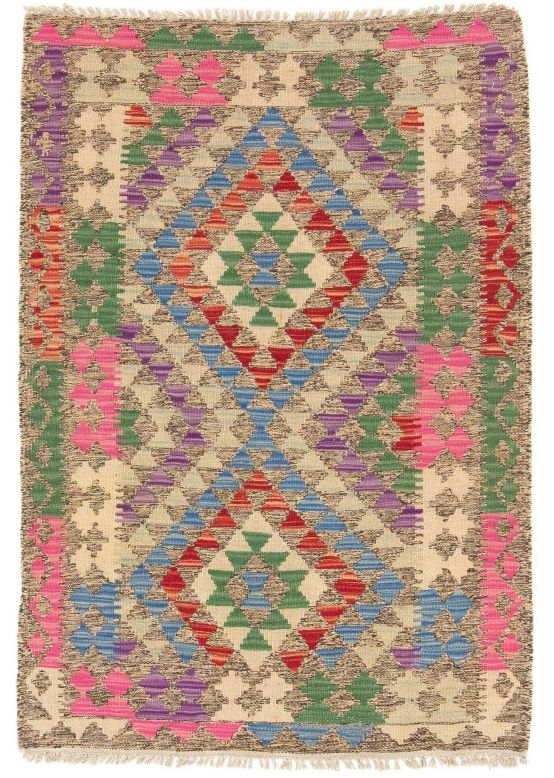 Flachgewebeteppich Kelim Afghan