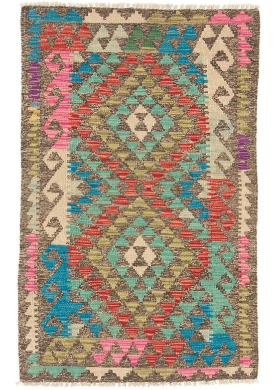 Flachgewebeteppich Kelim Afghan