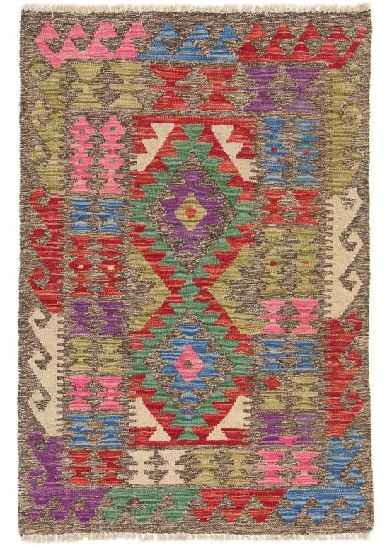 Flachgewebeteppich Kelim Afghan