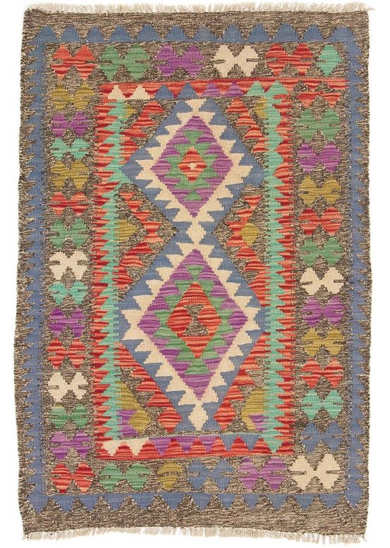 Flachgewebeteppich Kelim Afghan