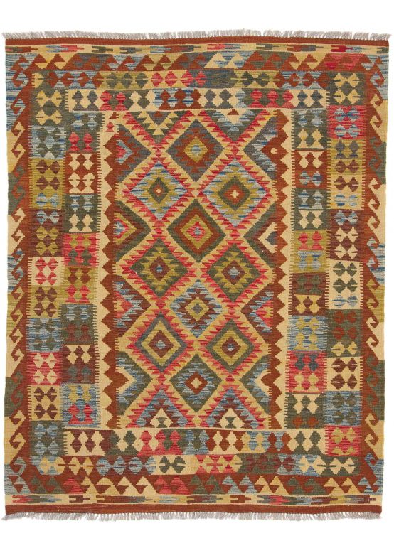 Flachgewebeteppich Kelim Afghan