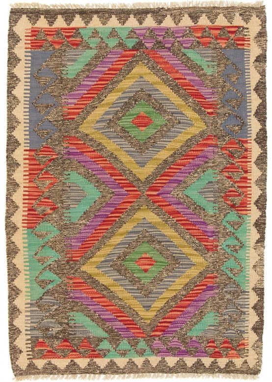 Flachgewebeteppich Kelim Afghan