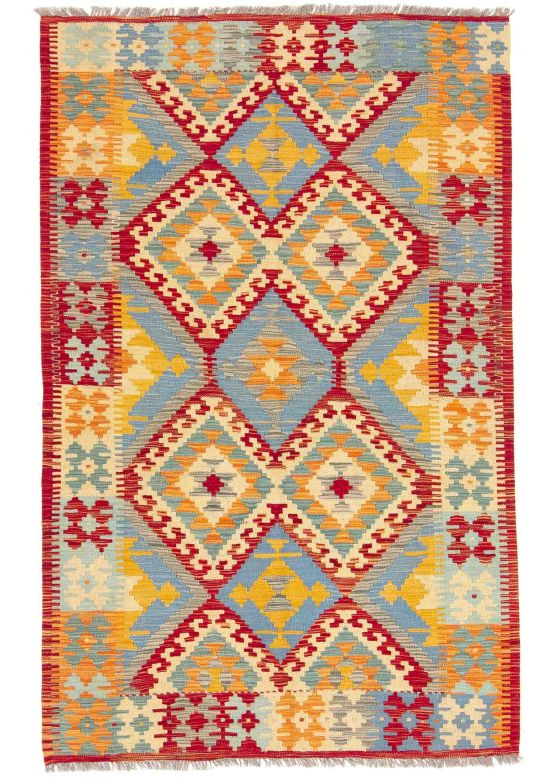 Flachgewebeteppich Kelim Afghan