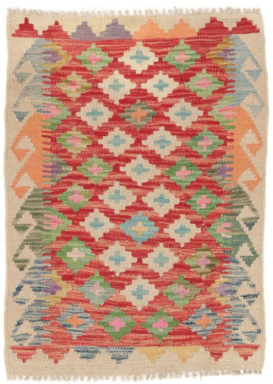 Flachgewebeteppich Kelim Afghan