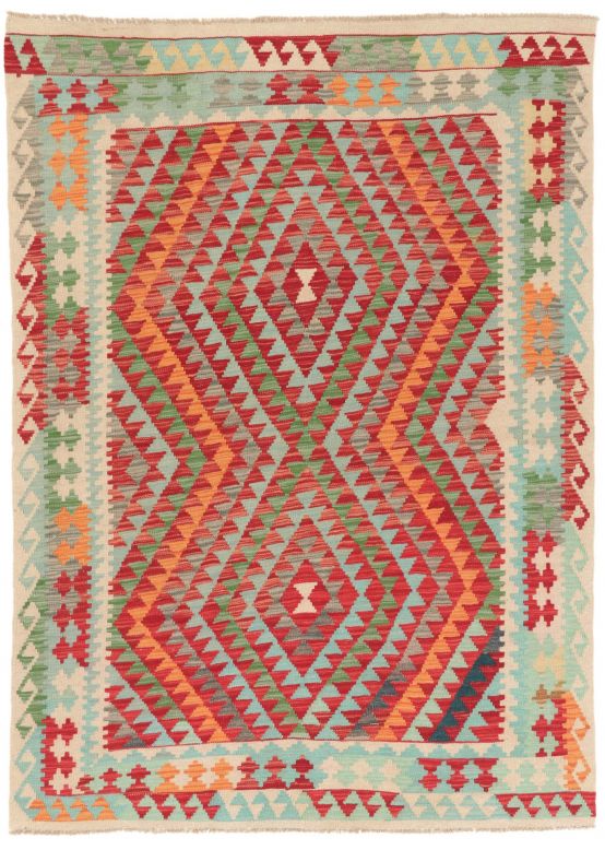 Flachgewebeteppich Kelim Afghan