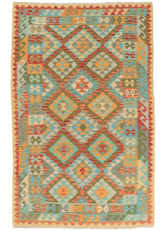 Flachgewebeteppich Kelim Afghan