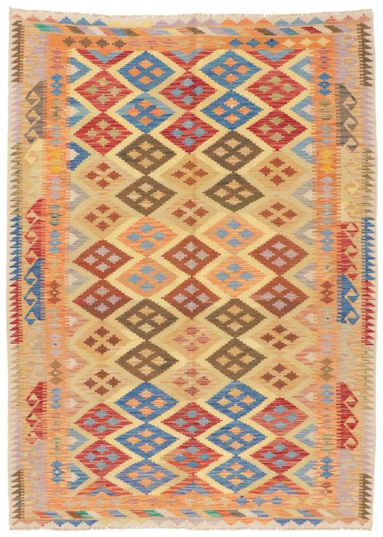 Flachgewebeteppich Kelim Afghan