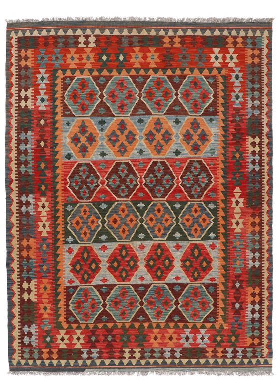 Flachgewebeteppich Kelim Afghan